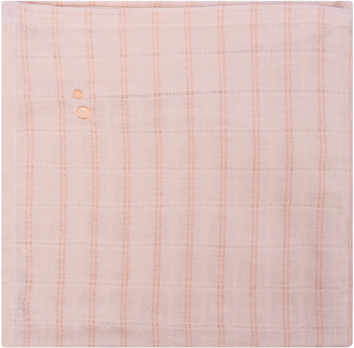 Hydrofiele Doek 80 x 80cm - Baby Wikkeldoek - Slaapdoek Milky Rust - Roze - Snoozebaby