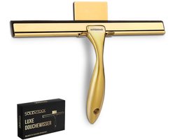 Douchewisser Goud RVS - Luxe Trekker Douche - Ophanghaak Zonder Boren - Douche Trekker Goud