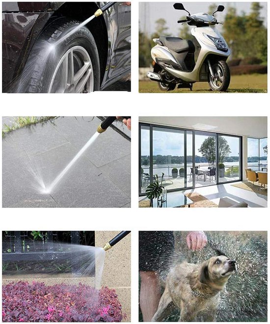 Vervangend hogedrukreinigerspuitpistool met variabele jetlans en