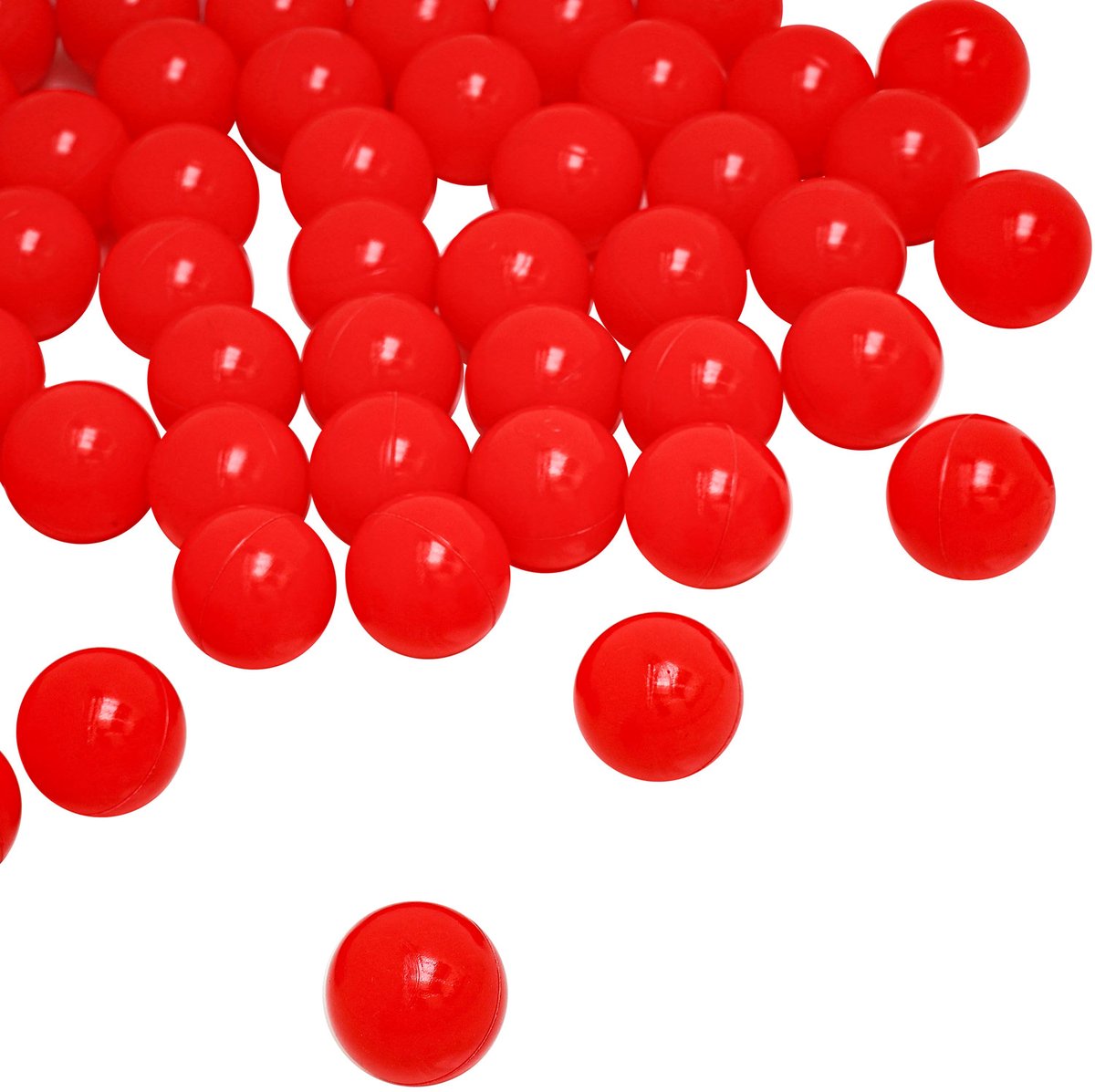 Vanaf dag Één: 50 Ballen voor Ballenbak - 5,5cm Plastic Baby Speelballen Kinder Speelgoed Ballen