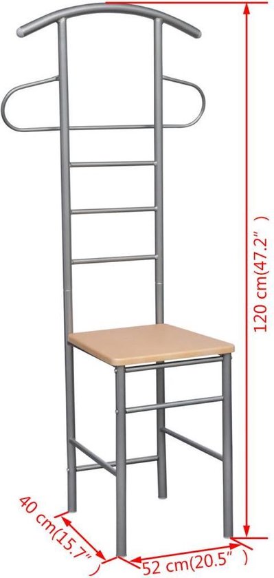 vidaXL - Dressboys - 2 - st - metaal