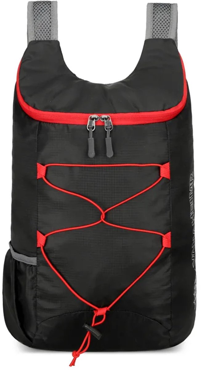 Without Lemon - Unisex - Opvouwbare Rugzak - Waterafstotend - Reizen - Outdoor - Hiking - Lichtgewicht - Handig - Zwart