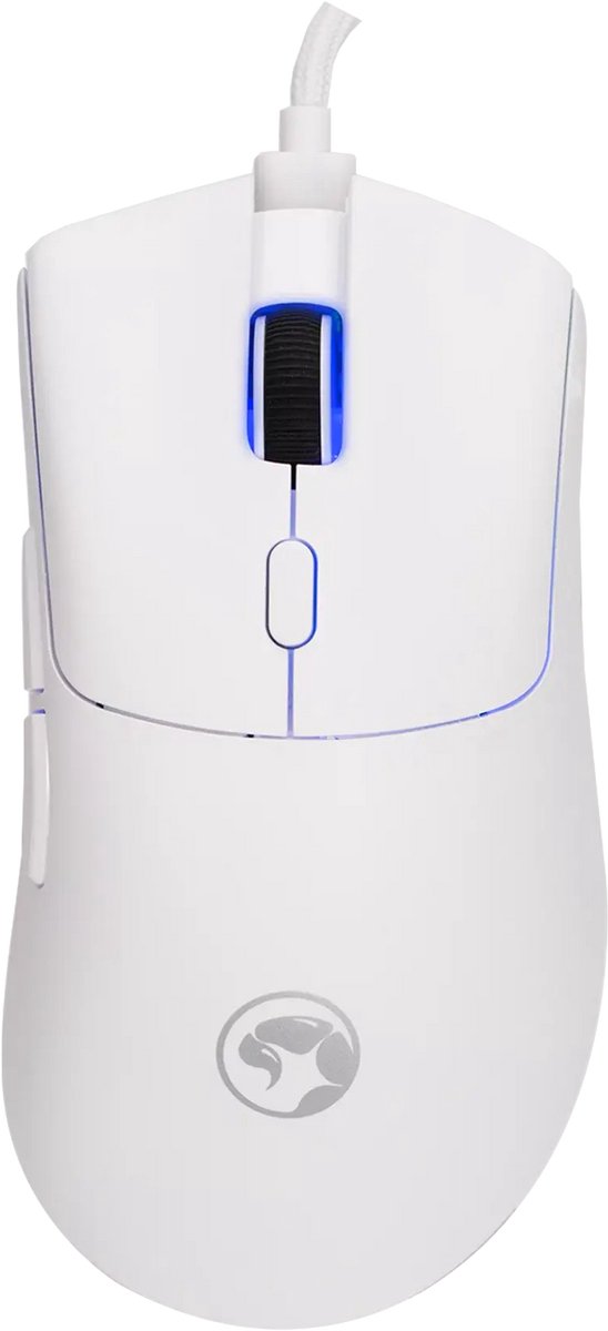 MARVO Niro 40 White – Ultralichte Bedrade Gaming Muis met PMW3327 Sensor