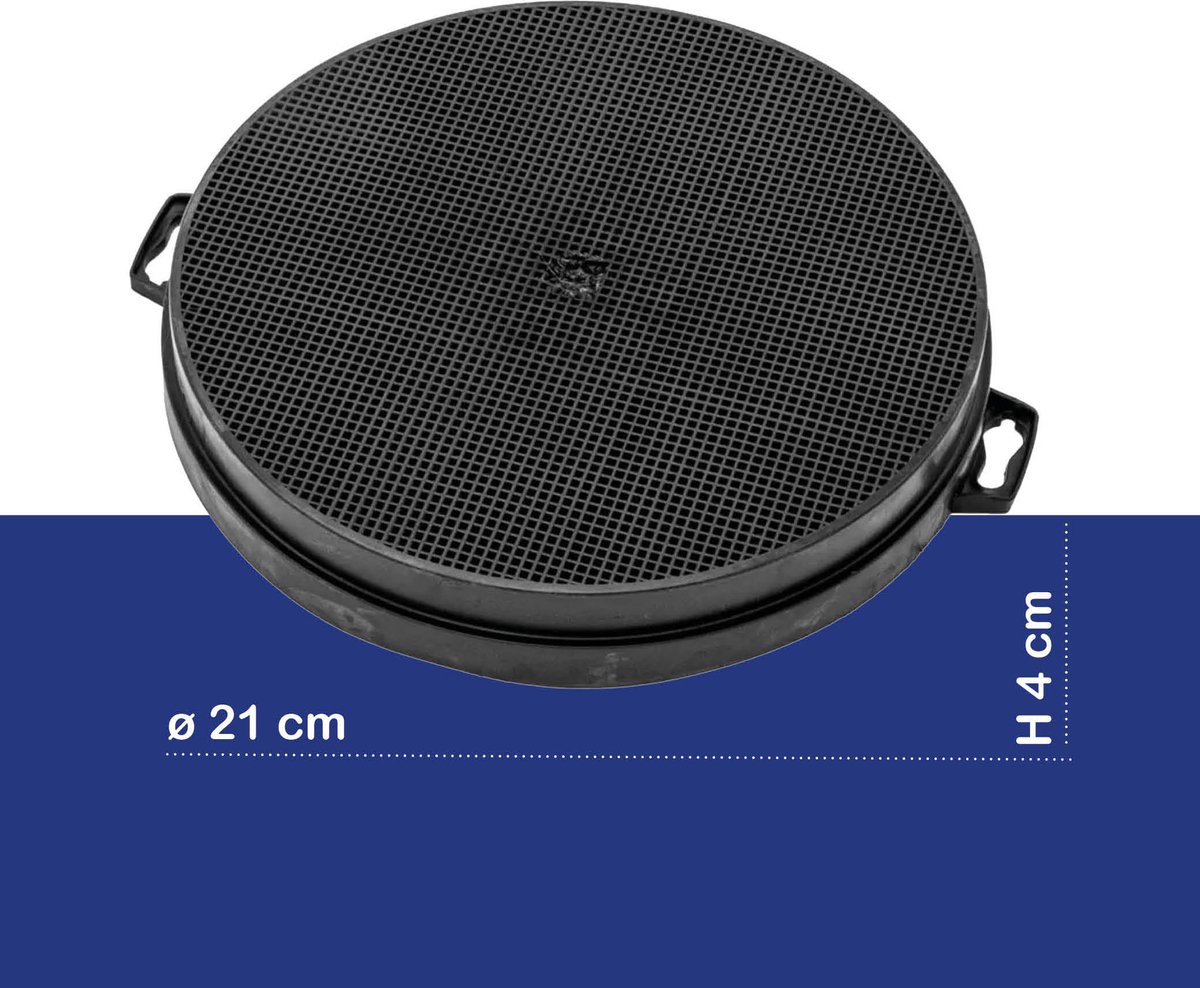 Multaparts® koolstoffilter ø 21 cm - universeel alternatief thumbnail 2
