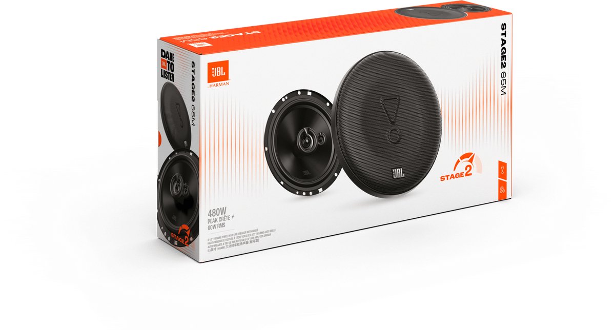 JBL Famous Pack 2 - Autoradio Celebrity150 + Stage2 65M Autospeakers – USB/SD/FM – 480 W – Complete Car Audio Upgrade – foto 6