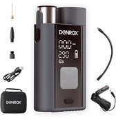 Donrox Ride A924 – Premium Compressor | Luchtcompressor | Bandenpomp Auto, Camper & Fiets – Verwisselbare accu & 12V aansluiting