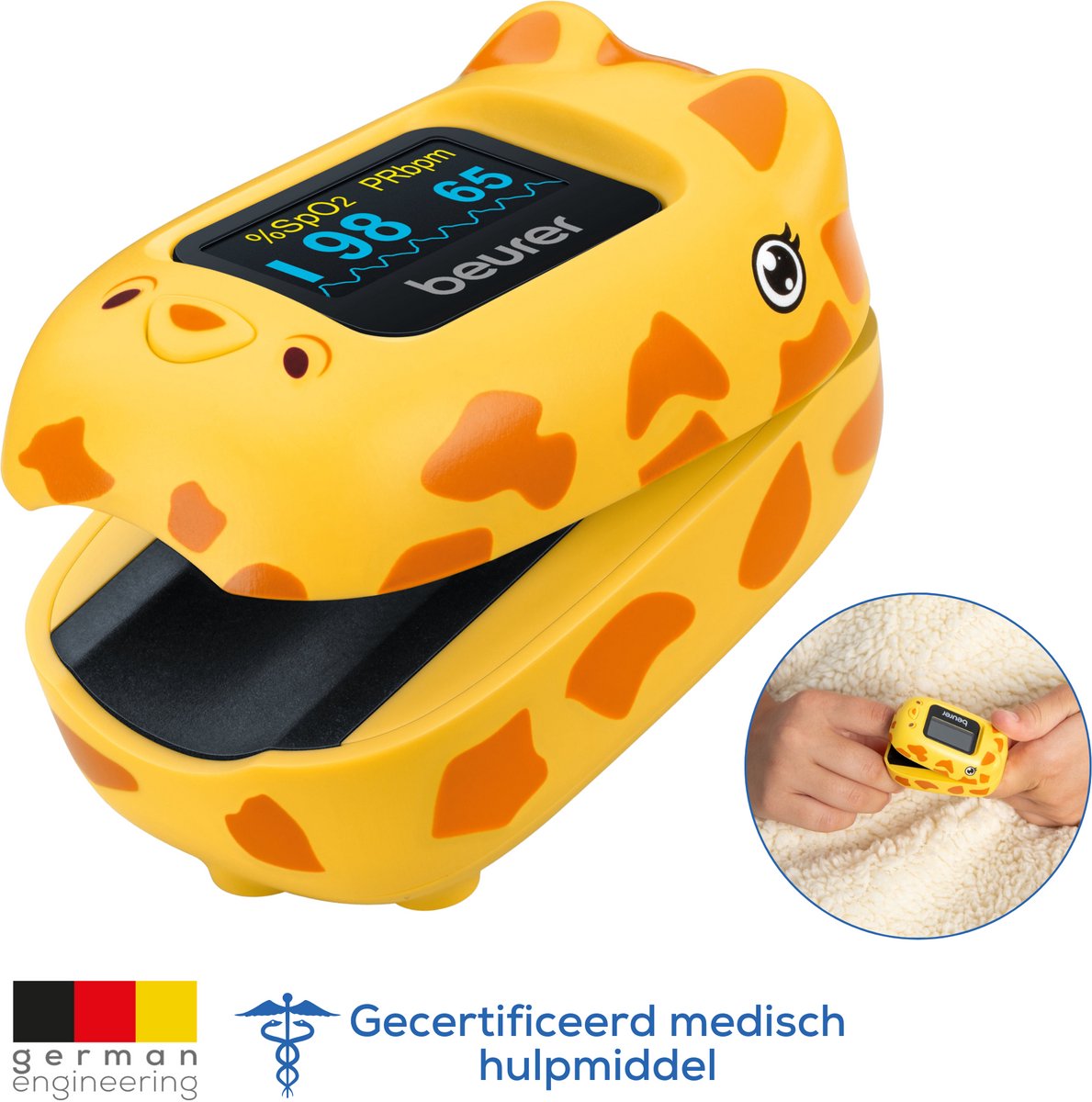 Beurer PO 13 Kids pulse oximeter voor kinderen