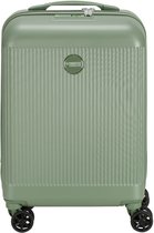 Princess Traveller Oceans – Handbagage Koffer – Pure Sage – Reiskoffer met dubbele wielen – 55x35x20 cm – GRS gecertificeerd