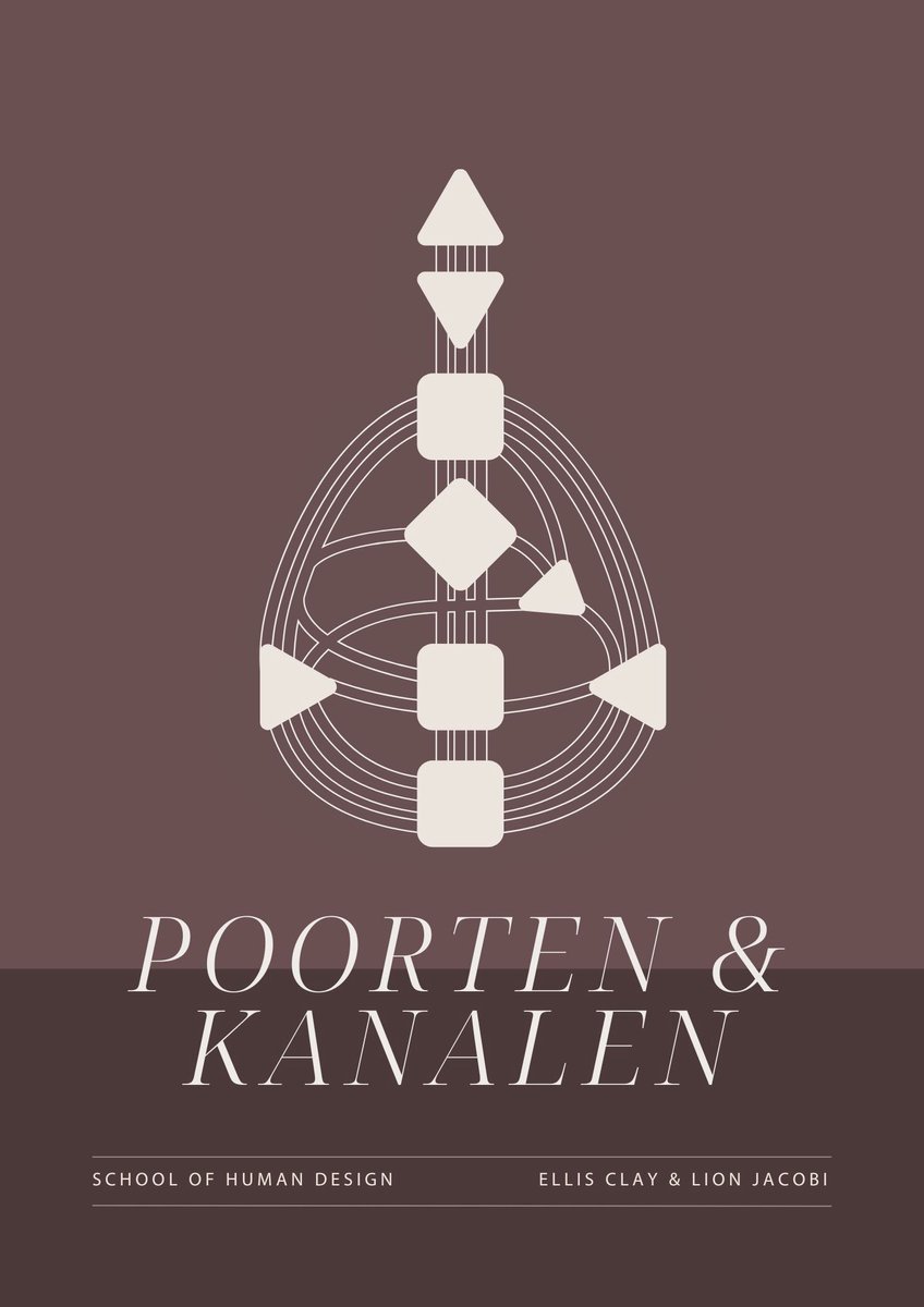 Omslag van Poorten en kanalen van Human Design