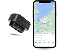 Protectly® OBD GPS Tracker - GPS Tracker Zonder Abonnement - GPS trackers - GPS Tracker Auto - 150 landen + Europa dekking - Incl. 10 Jaar all-in Abonnement - Nooit Leeg - Werkt Direct!