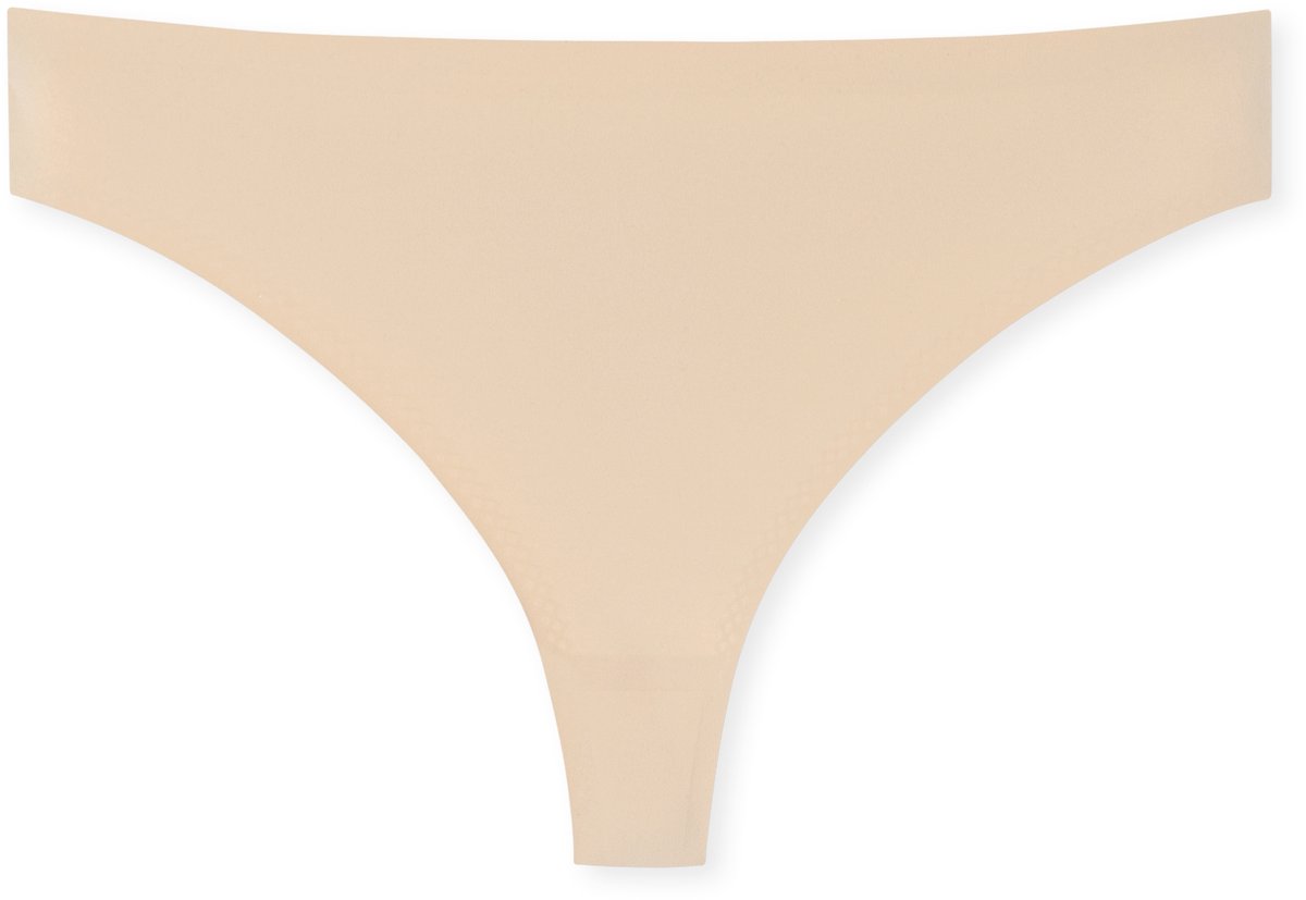 SCHIESSER Invisible Soft string (1-pack) - dames string microvezel zandkleur