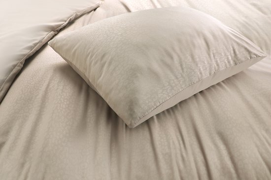 Decoware Dekbedovertrek Panter 140x200 cm - Beige - Microvezel - Met Kussensloop - Eenpersoons van Decoware — afbeelding 2