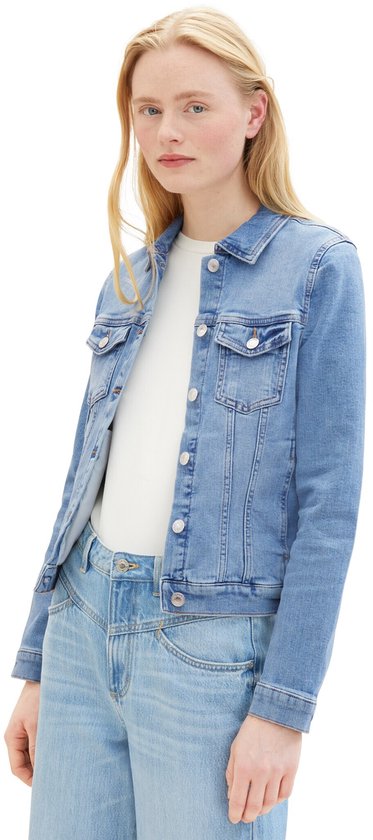 Tom Tailor Easy Spijkerjas Blauw 2XL Vrouw