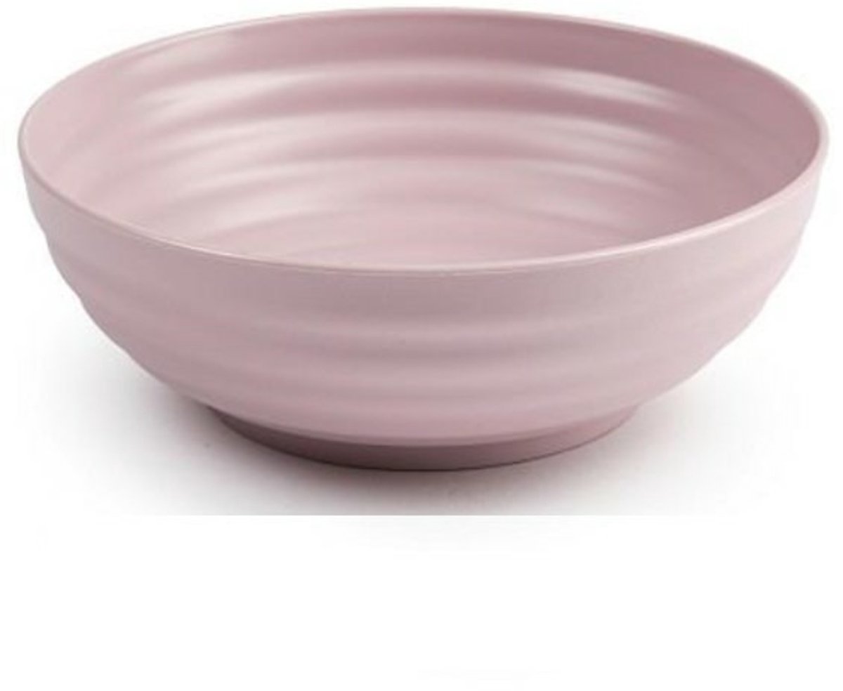 Plasticforte Soepkommen - D19 x H5.5 cm - oud roze - kunststof - onbreekbaar - servies