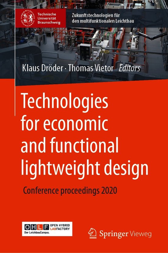 Technologies for economic and functional lightweight design - cover