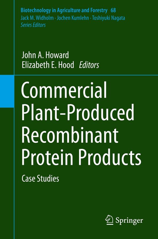 Commercial Plant Produced Recombinant Protein Products - cover