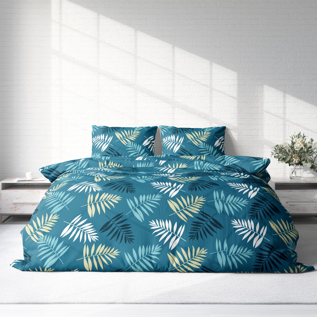 Dekbedovertrek 100% Katoen Premium - 240 x 220cm (Lits-jumeaux) - New Varen Blue
