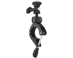 360° draaibare stuurhouder fietsklemclip houder voor GoPro Hero 13 12 11 10 9 8 7 6, Insta360 X5 X4, DJI OSMO Action 5 Pro 4 3 pocket, fiets motorfiets achteruitkijkspiegel buis boots