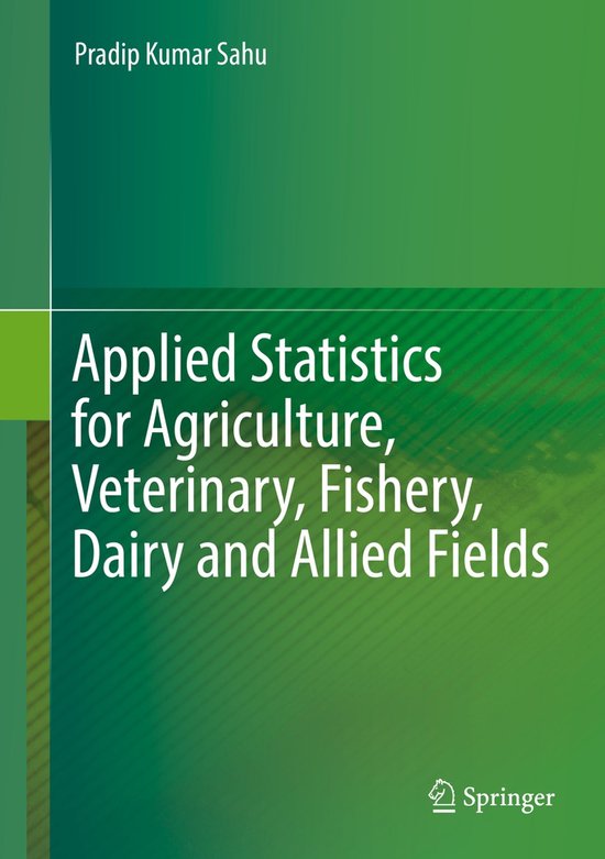 Applied Statistics for Agriculture, Veterinary, Fishery, Dai ... - cover