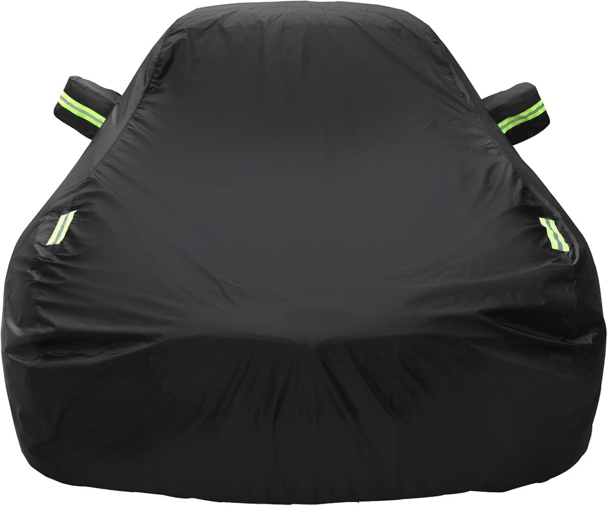 Famanu Autohoes Waterdicht Winddicht Autokleding Stofdicht Autogarage met Reflecterende Strepen