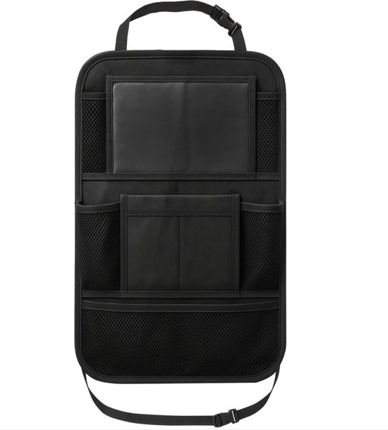 Estacks- Autostoel Organizer met Tablet Houder - Autostoel Organizer - Universele Autostoel Beschermer - Autostoel Hoes voor Kinderen