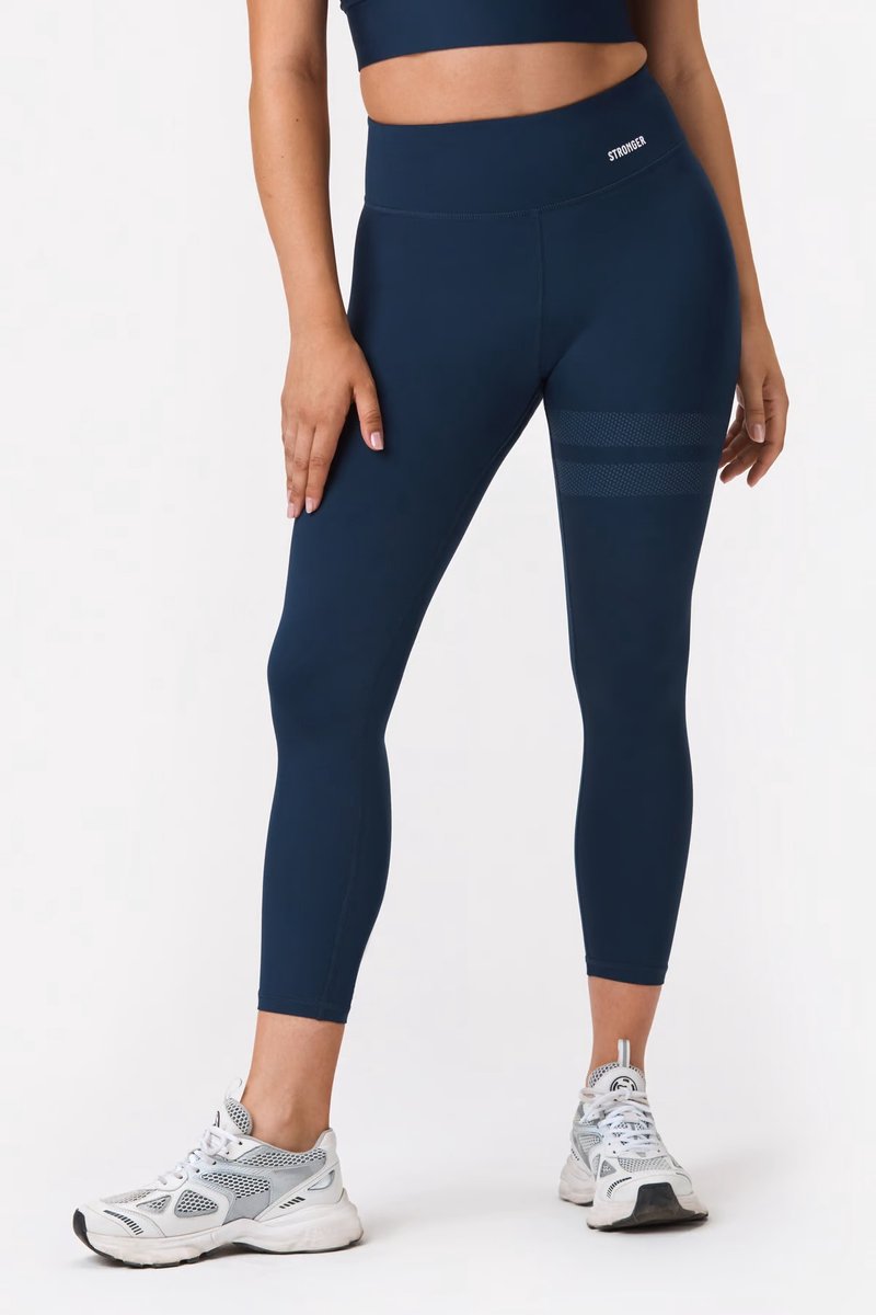 Stronger - Signature 7/8 Tights - Sportlegging - Dames - Blauw - Maat XXL