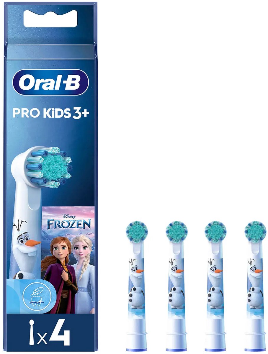 Oral-B Kids Opzetborstels - Verpakking Van 4 - Willekeurige Figuren