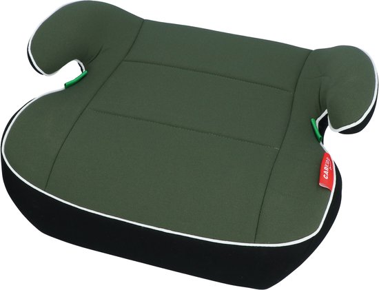 Carkids Sam I-Size Zitverhoger - Voor Kinderen 125-150cm - I-Size R-129 Norm - Flexibele installatie - Groen/Zwart
