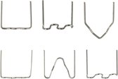 600PCS Hot roestvrijstalen nietjes lasser nietjes voor auto's kunststof lasreparatie