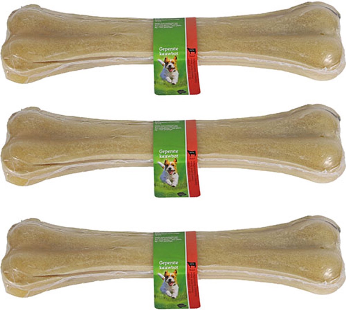 Boon geperst bot 31 cm, met banderol - per 3 stuks