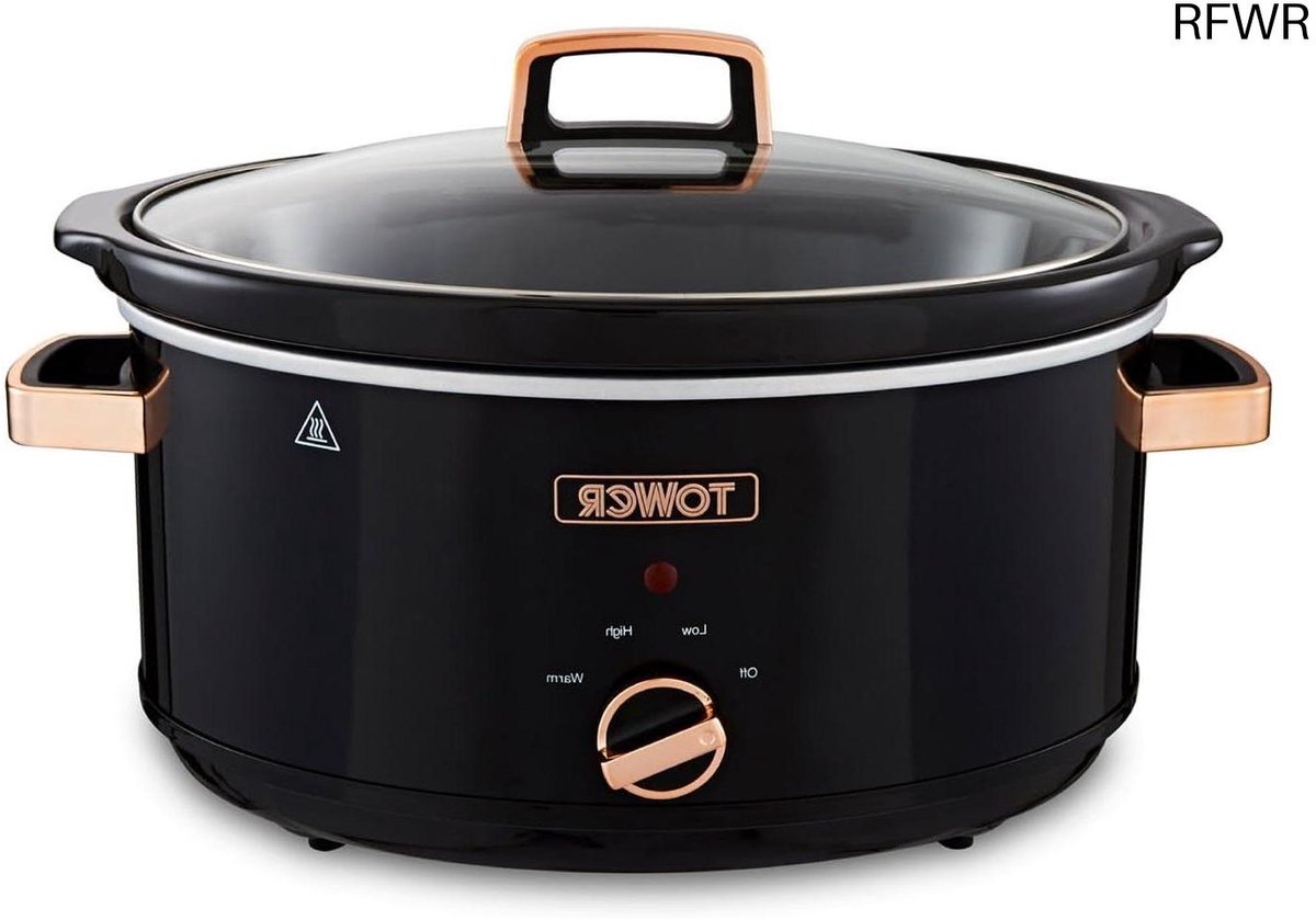 RFWR Slowcooker met 3 kookinstellingen en warmhoudfunctie - RFWR® - €122,57