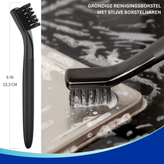 DailySupplies® Voegenborstel Badkamer - Voegenreiniger - Schrobborstels van DailySupplies® — afbeelding 5