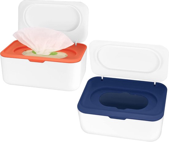 Emco Loft Vochtige Doekjesbox Kunststof Wit/Chroom - Toilet Dispenser 53900101