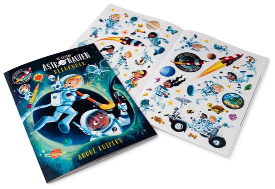De kleine astronauten kleurboek