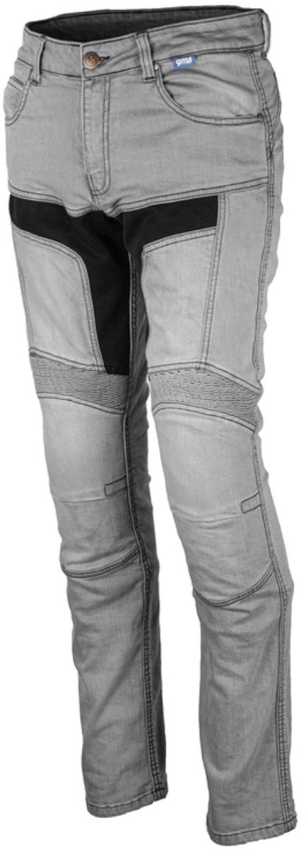 gms Viper Grijze Motorjeans