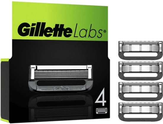 Gillette Labs Scheermesjes - 4 stuks