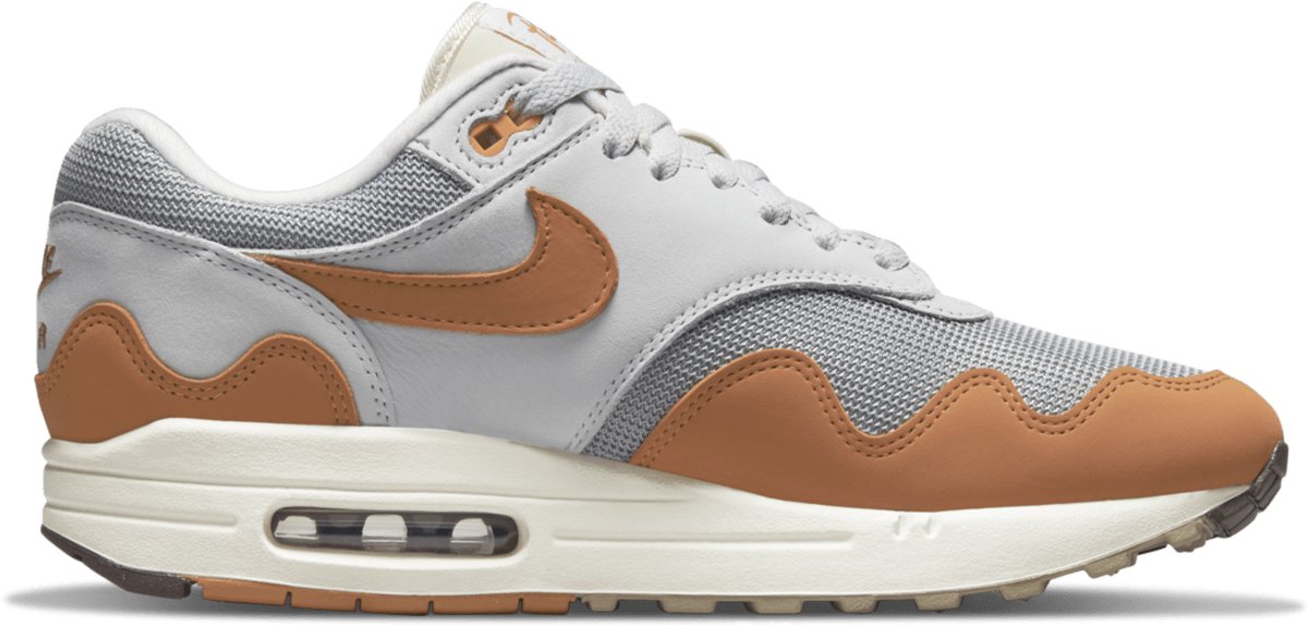 Nike x Patta Nike Air Max 1 Waves Monarch met armband Limited Edition Sneaker Unisex Oranje