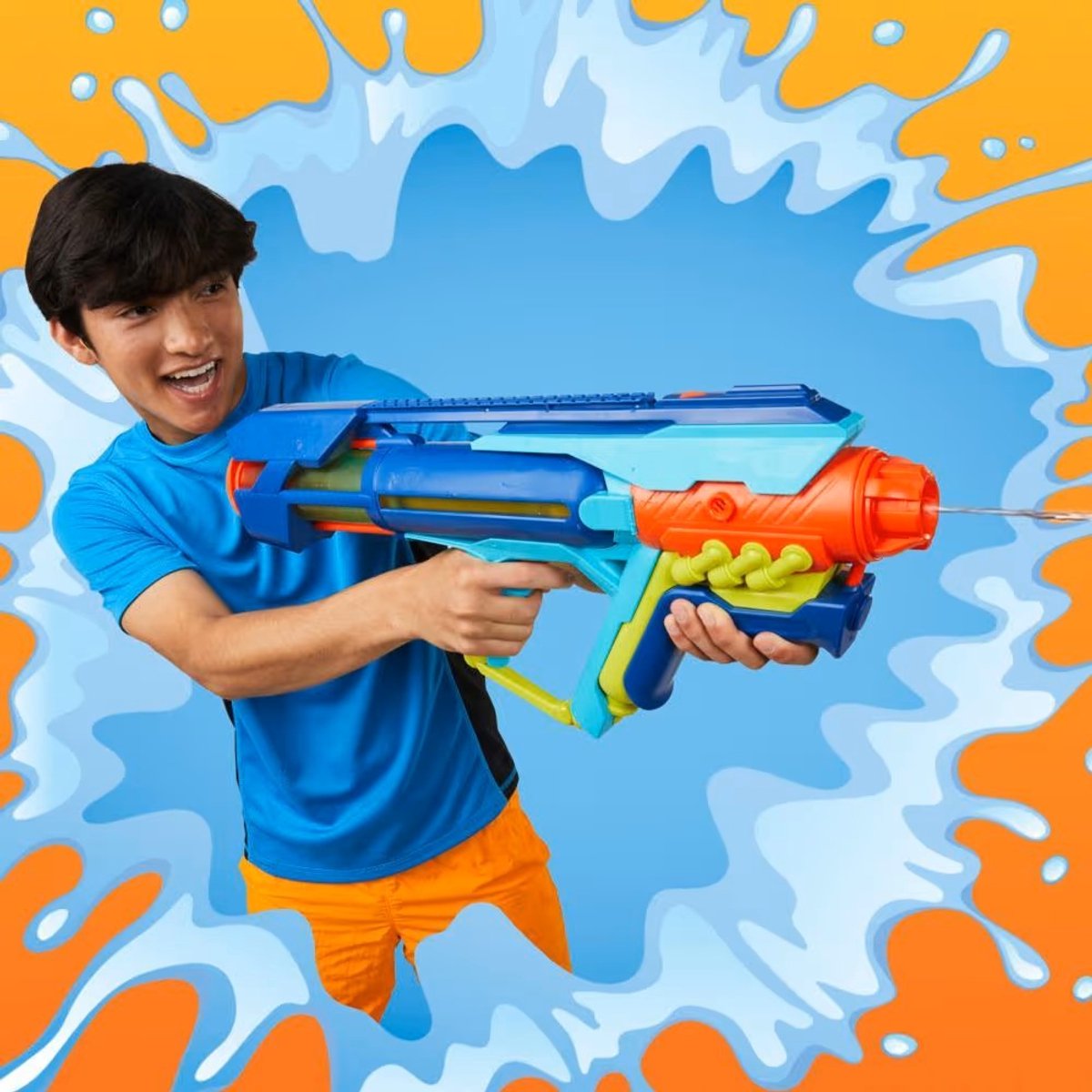 Nerf Super Soaker Power Drench XL-waterblaster, waterspeelgoed — afbeelding 3