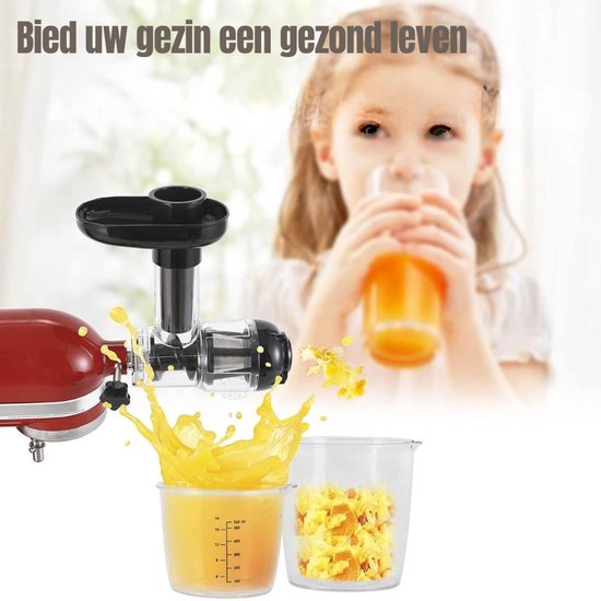 Thuys – Sapcentrifuges Groenten En Fruit – Hoge Sapopbrengst En Drogere Pulp – 11 x 20 x 11cm – Meerkleurig van Thuys — afbeelding 5