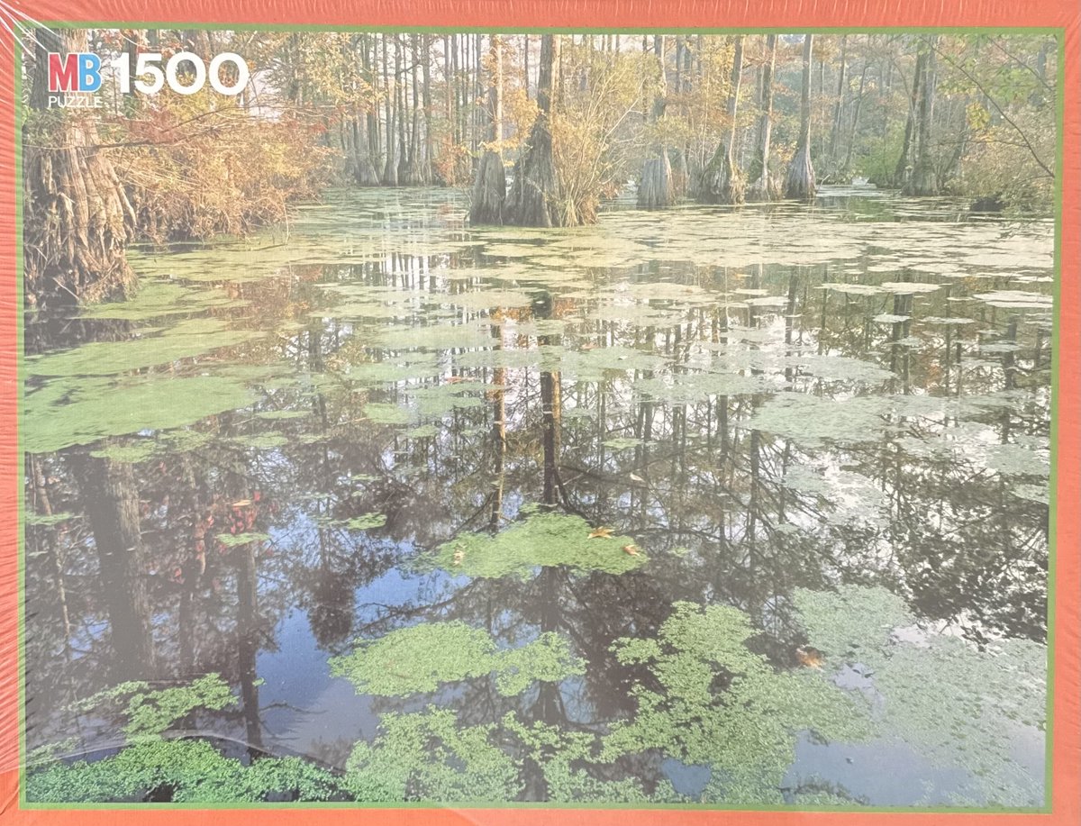 MB puzzel - The lake - waterkant - 1500