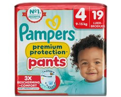 Pampers - Pants - maat 4 - 9-15 kg - 19 Luierbroekjes