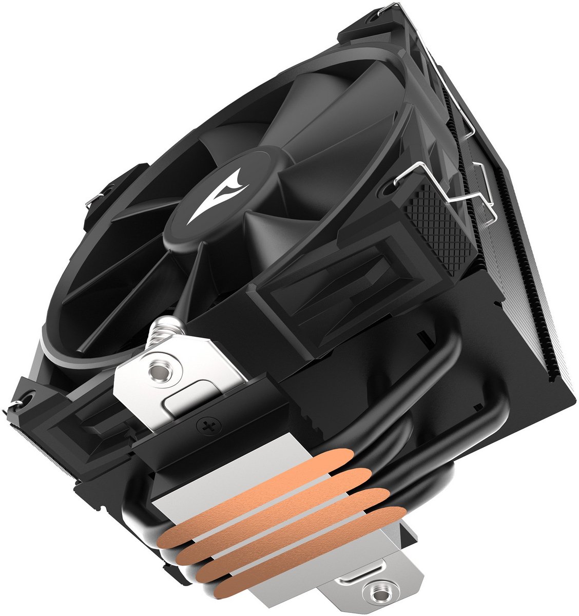 Sharkoon A40 Black - 500 - 1800 Rpm - 30 Dba - Voor Intel Lga: 1851, 1700, koeler - afbeelding 4