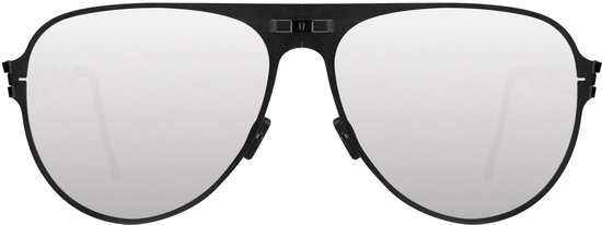 ROAV ORVILLE - Opvouwbare zonnebril - Polariserend UV400 - Matte Black - Silver Mirror glazen van ROAV — afbeelding 5