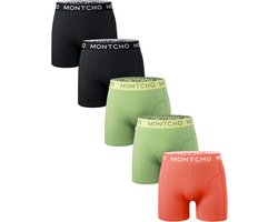 MONTCHO - Dazzle Series - Boxershort Heren - Onderbroeken Heren - Boxershorts - Ondergoed - Oceanic Overtones - 5 Pack - Maat: (S - XXL)