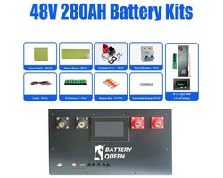 48V Batterijset – Lithium Accupakket – Energieopslag – LiFePO4 Batterij – DIY Accu – 280Ah Tot 320Ah – RS485 En CAN-Bus Connectivity