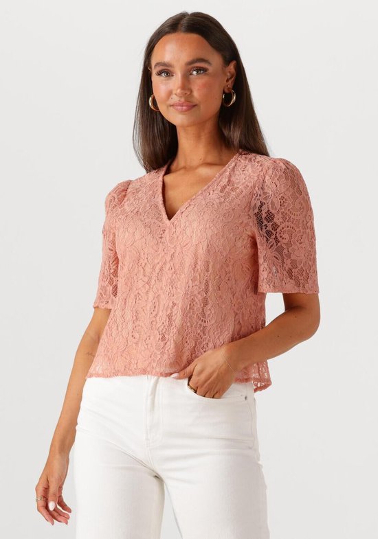 Ydence Top Josephine T-shirts & T-shirts Femme - Chemise - Corail - Taille XXL