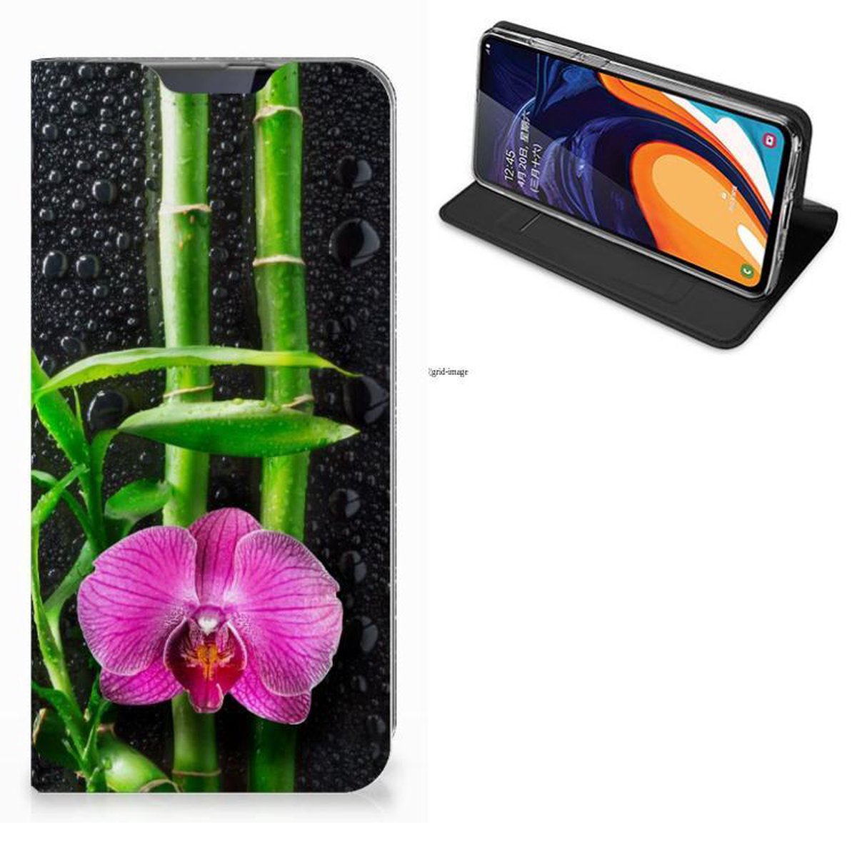 Samsung Galaxy A60 Smart Cover Orchidee