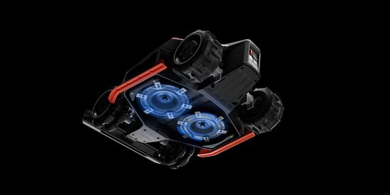 Mammotion Luba 2 AWD 3000 X - Robotmaaier - draadloos - GPS - Model 2025 - geen draad - Wifi en app bediening - Vision + RTK - 4 wiel aandrijving van Mammotion — afbeelding 5