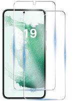 Screenprotector - Geschikt voor Samsung Galaxy S22 Screen protector Tempered Gehard glas - 2 stuks beschermglas