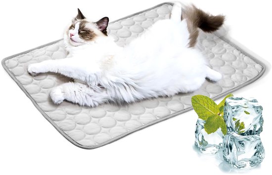 Koelmat Voor Hond & Kat - Model Koelmat - XL- Zelf Koelend - Waterdicht - Verkoelende mat voor katten en honden